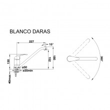 BLANCO DARAS SILGRANIT® черный (526152)