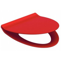 Сиденье для унитаза IDEVIT Rena Soft Close Slim (53-02-06-006) красный