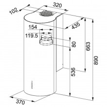 FRANKE TURN FTU 3805 XS LED0 (335.0518.748)