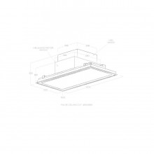 ELICA ILLUSION H16 WH/A/100