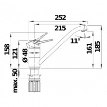 BLANCO WEGA II (526407) антрацит