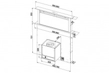 FABIANO DOWNDRAFT 90 Inox 8108.504.0055