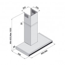 FABIANO LINEA 90 Inox 8105.504.0364