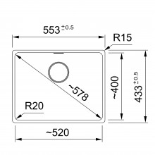 Franke MRG 110-52 125.0701.779чорний матовий