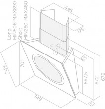 ELICA OM AIR WH/F/75