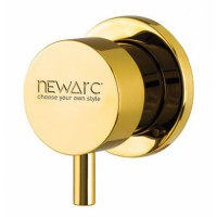 Вентиль NEWARC Maximal 1/2" (101632G) золото